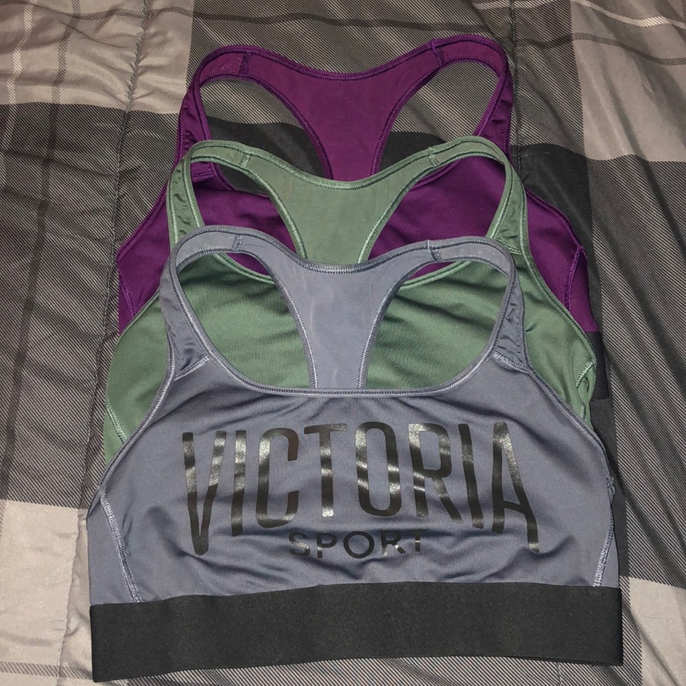 3 racer back sports bra